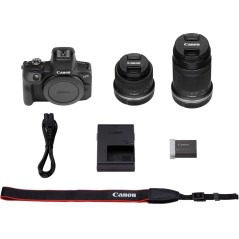 Canon EOS R100 24.1MP Black Digital Camera - Capture Stunning Images with Professional Quality!